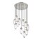Z-Lite Arden Chandelier, 11-Light, 24 In.W x 12 In.H, Brushed Nickel/Clear 651P-11R-BN - alternate 7